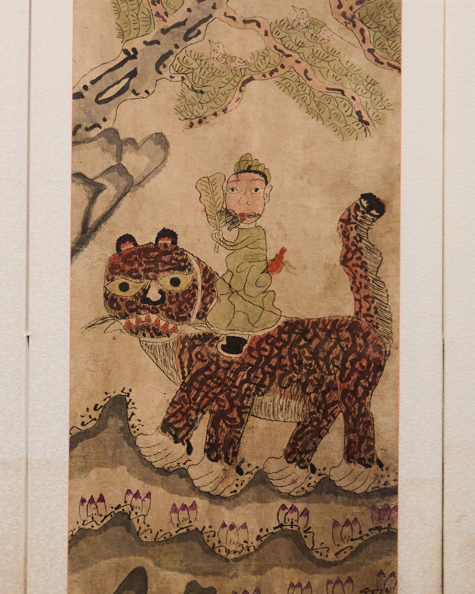 首爾韓國民畫虎圖・角度 10
